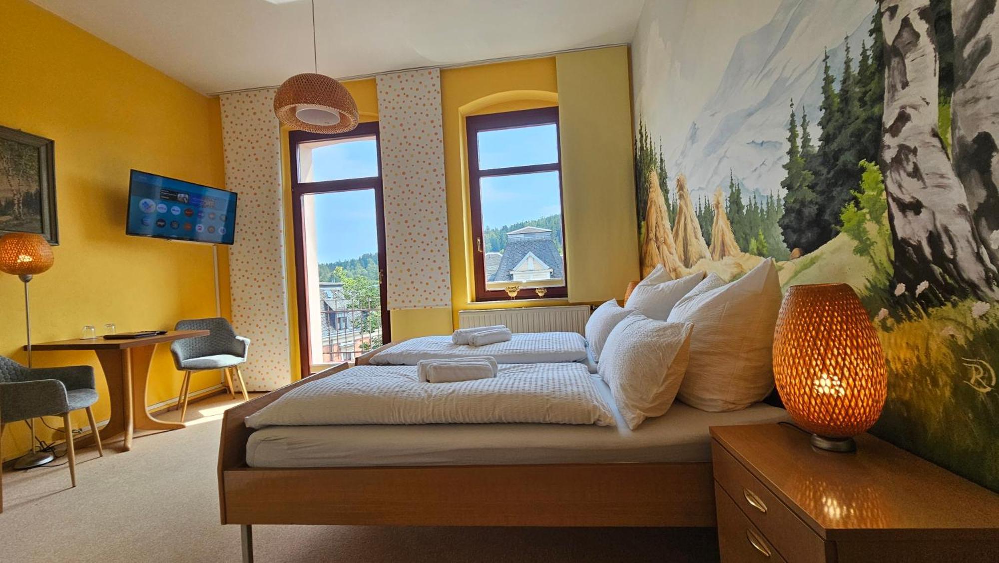 Pension Weisse Rose, Parkplatz, Fruehstueck, Wlan, Zentral Bad Elster Ngoại thất bức ảnh